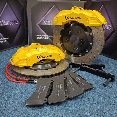 Monoblockはステンレス鋼のホースが付いている変更された車ブレーキ カリパス18Z 6ピストンを造った