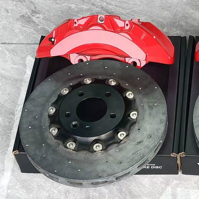 大きい6つのピストンによって変更される高性能ブレーキ カリパス カーボン陶磁器の前部