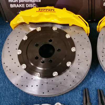 400x34mmカーボン陶磁器の高性能ブレーキ ディスクによって減らされる重量および残りのトルク