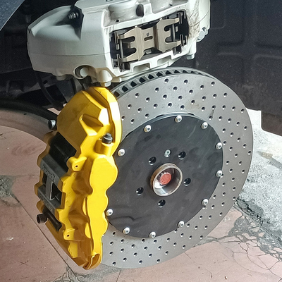 Zeekr 001のための車のブレーキ キャリパー8520の大きい6ピストン キャリパーの黄色の適合を改善して下さい