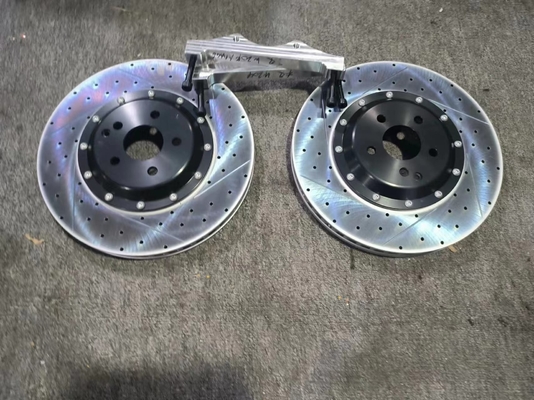 パフォーマンスブラックディスク交換用ブレーキローターフィットメルセデスベンツ W204