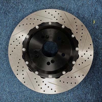 4つか6つの鍋ブレーキ カリパスのキットのためのあけられた性能ブレーキ ディスク355mm 380mm適合