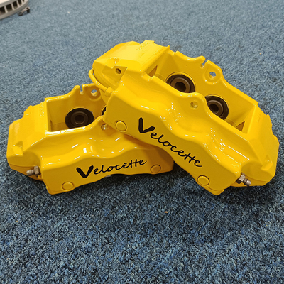 競争は4つのピストンをブレーキをかけるカリパス浮遊ねじブレーキ パッド ディスクEnhanceブレーキがかかる性能に変更した