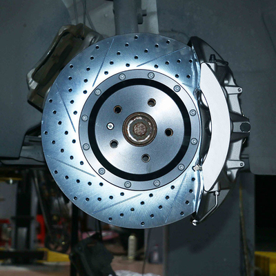 345mm 355mm 370mm 405x36mmディスクが付いている6つの鍋ブレーキ カリパス