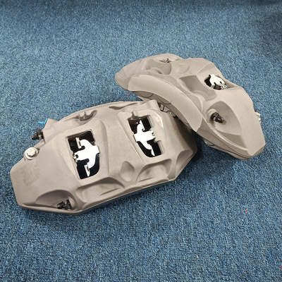 Audiブレーキ カリパスの改善374mmディスクのために合うAK 8N 6ピストン ブレーキ カリパス