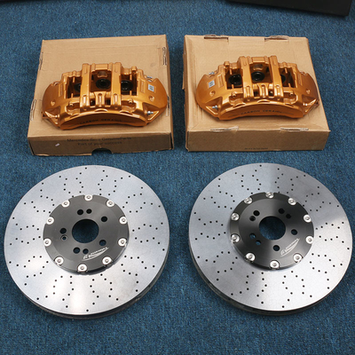 400x36mmカーボン メルセデス自動ブレーキ カリパス6ピストンのための陶磁器ブレーキ回転子適合