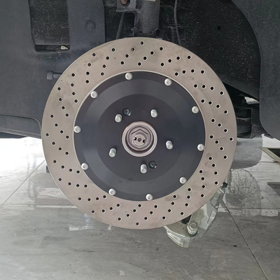 Monoblock Kia K5 ブレーキ キャリパー 6 ピストン キャリパーの緑色