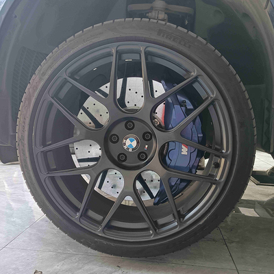 アルミ BMW X5 ブレーキ キャリパー ビッグ サイズ 10 ピストン キャリパー 420mm カーボン セラミック ディスク